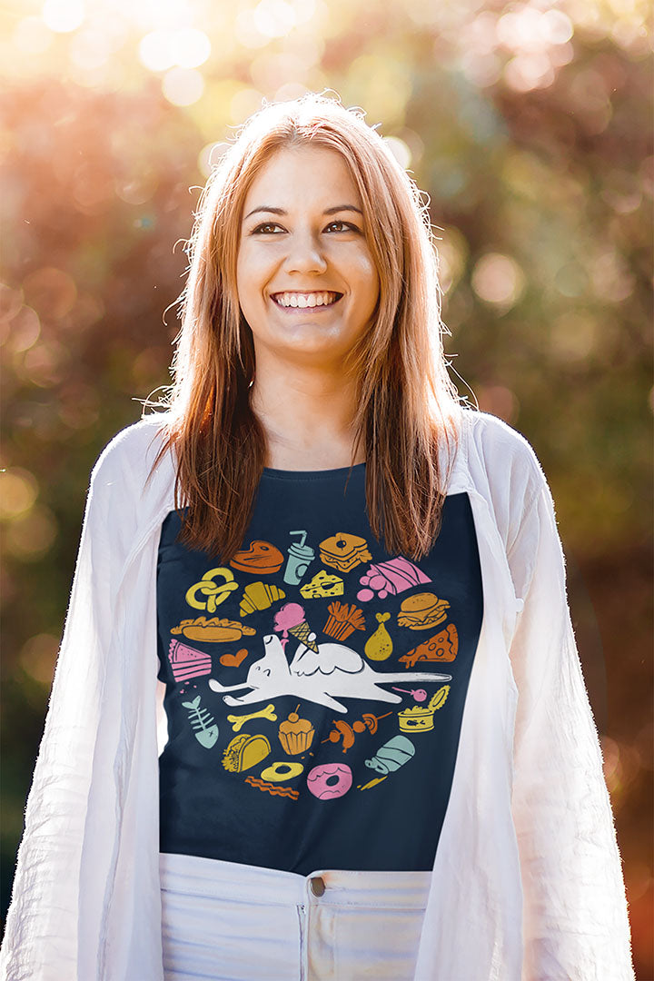 All Food is Dog Food Women's Graphic Tee