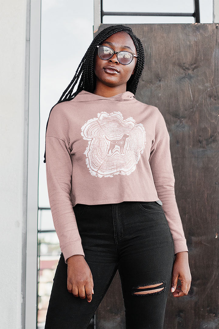 Dogwood Women’s Cropped Hooded Sweatshirt