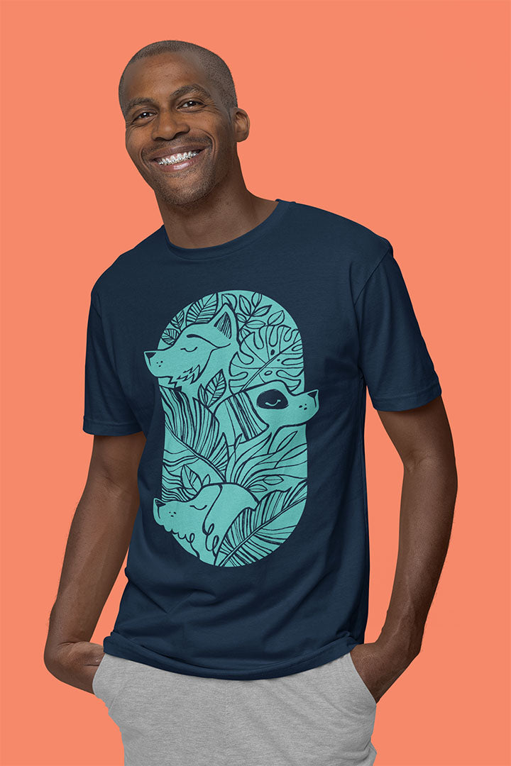 Jungle Dogs Men's Graphic Tee