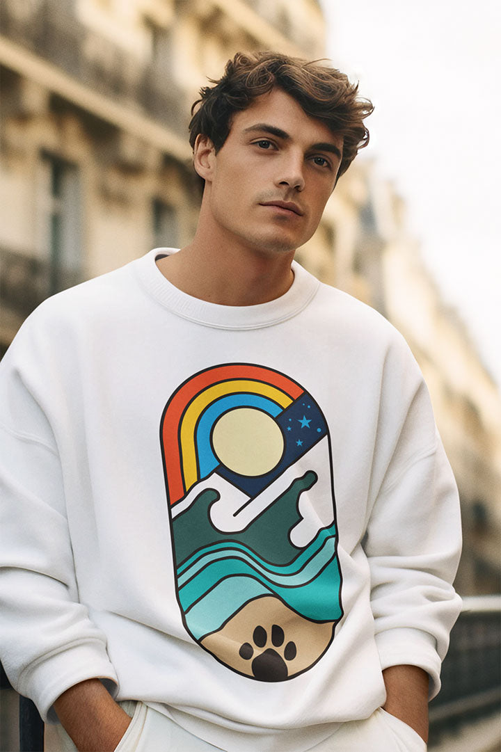 Wonderland Men's Heavy Blend Crewneck Sweatshirt