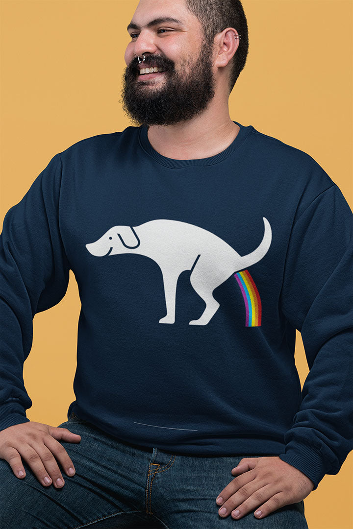 Lovin' Life Men's Heavy Blend Crewneck Sweatshirt