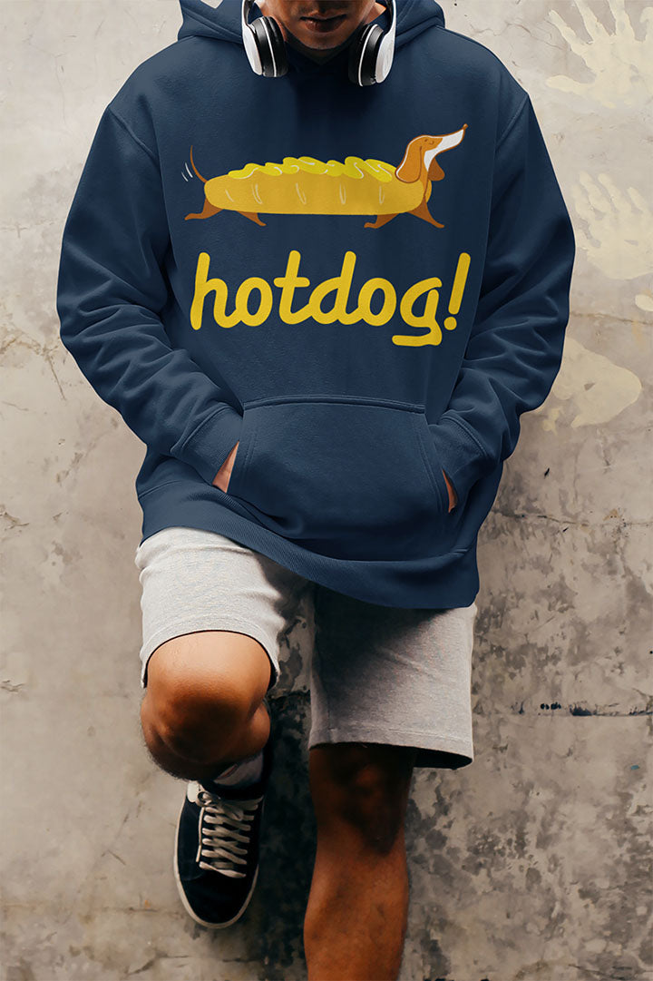 Hotdog! Men's Hooded Sweatshirt