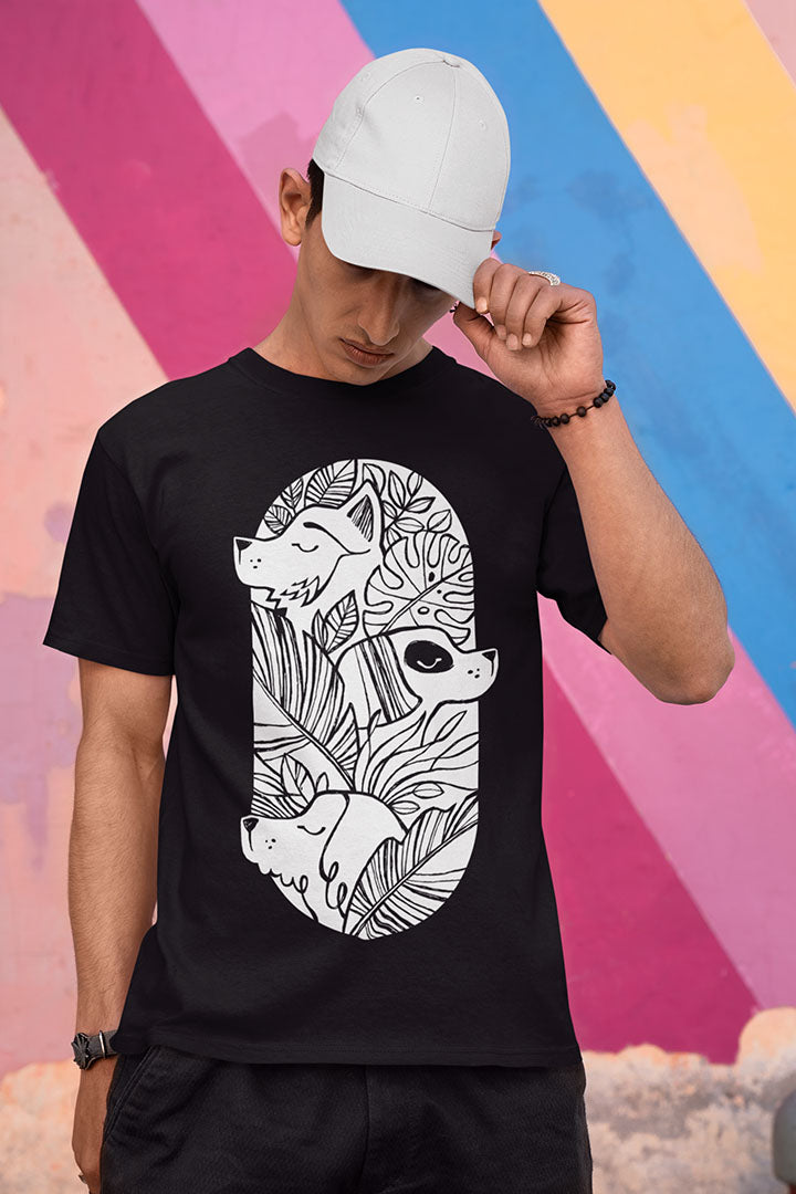 Jungle Dogs Men's Graphic Tee