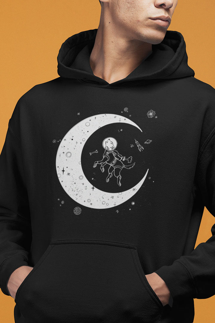 Moon Dog Men's Hooded Sweatshirt