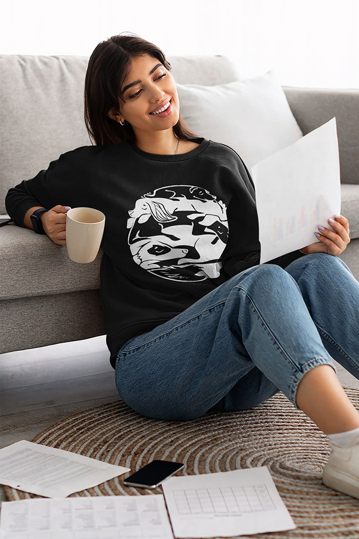 Dog Pile Women's Heavy Blend Crewneck Sweatshirt
