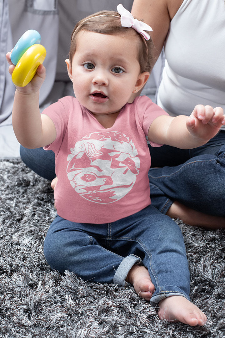 Dog Pile Baby Graphic Tee