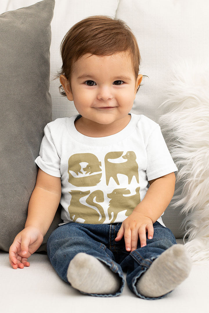 Dogs Graphic Baby Graphic Tee