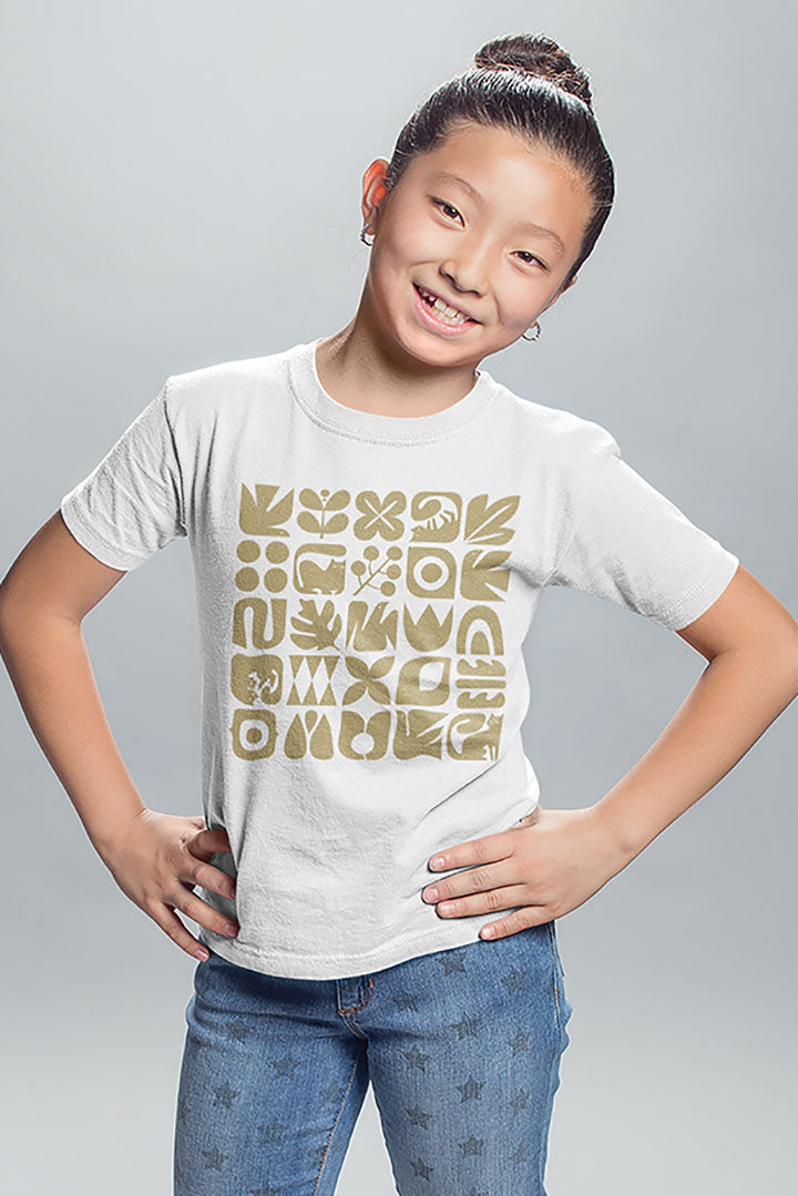 Cats and Birds Graphic Kids Heavy Cotton Graphic Tee