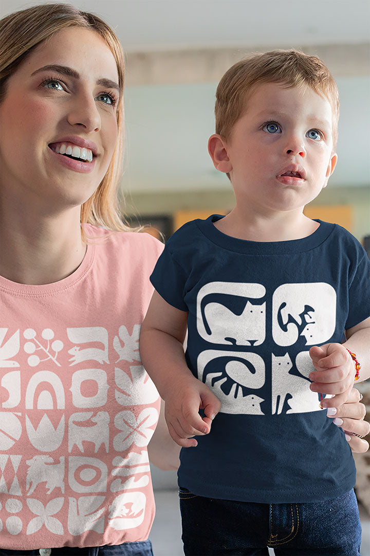 Cats Graphic Baby Graphic Tee