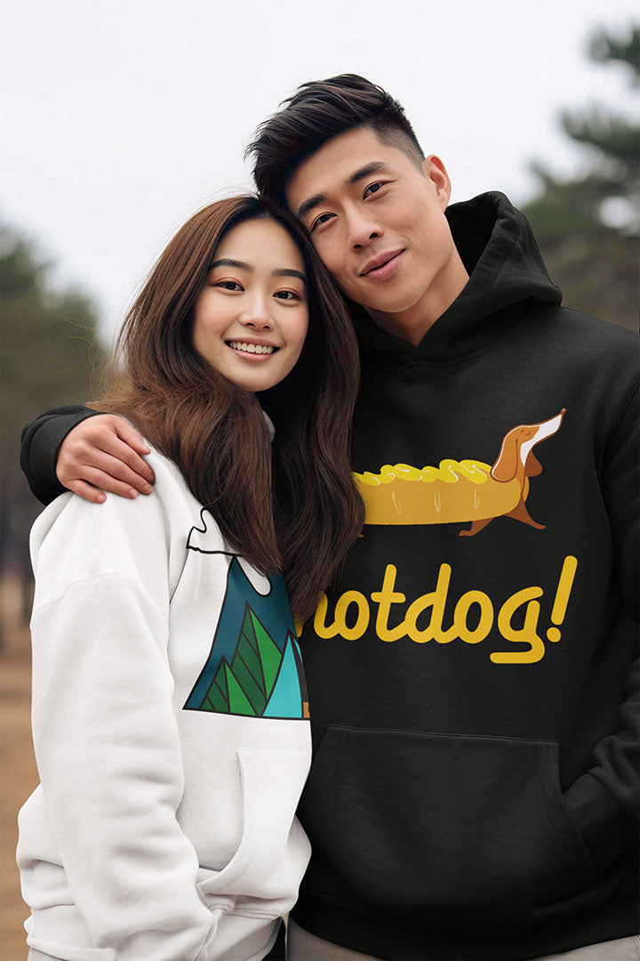 Hotdog! Men's Hooded Sweatshirt