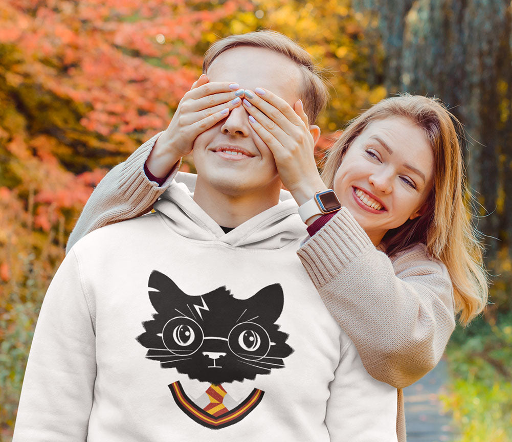 Wizard Cat Men's Hooded Sweatshirt