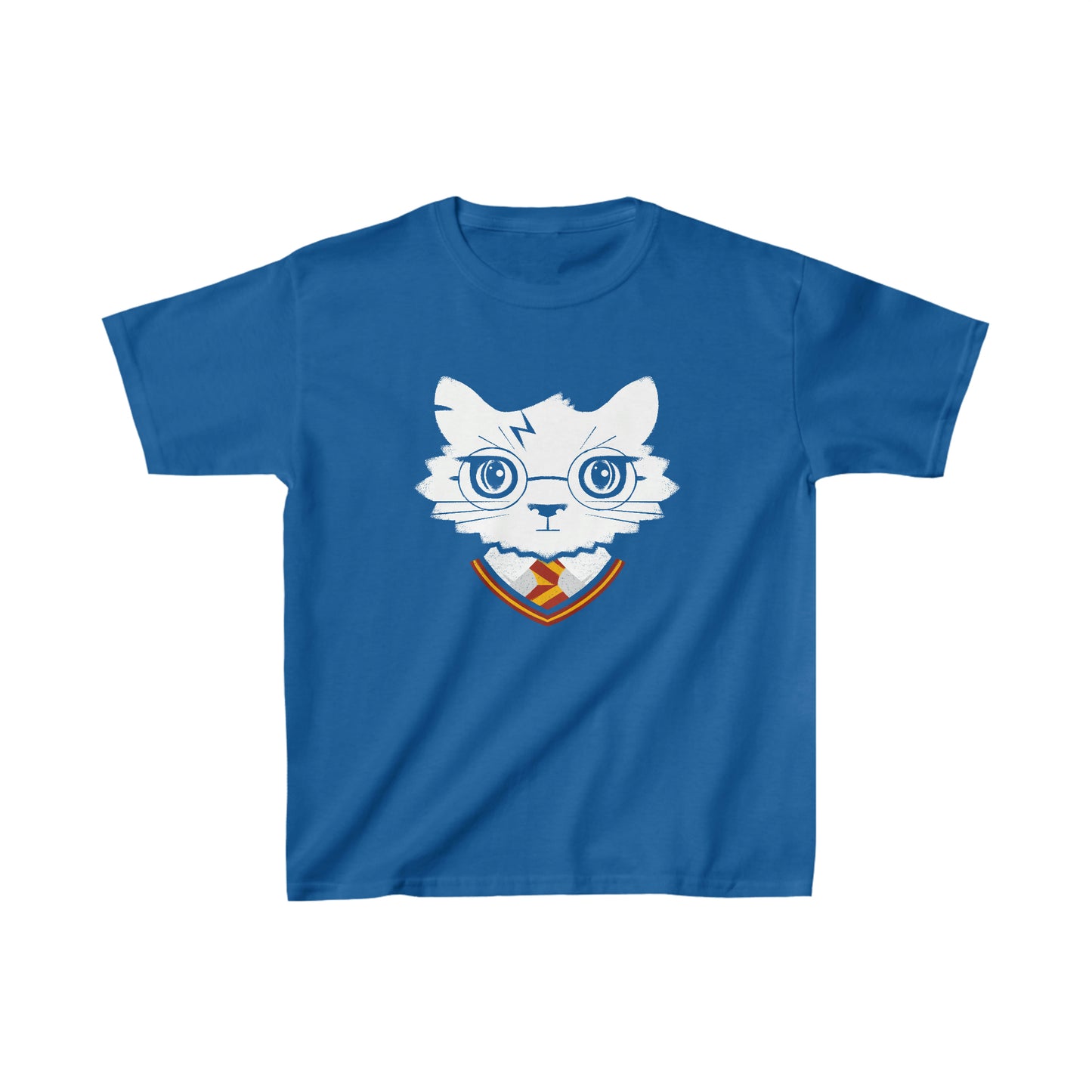 Wizard Cat Kids' Tee – A Spellbinding Shirt for Playful Adventures!
