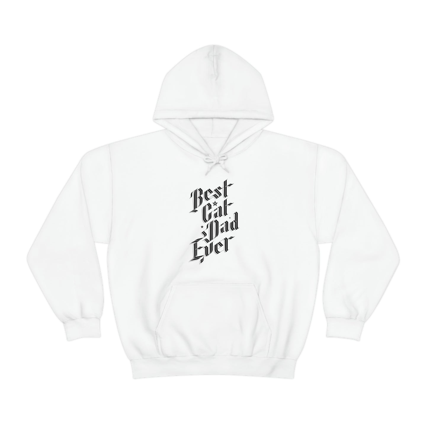 Best Cat Dad Ever Men's Hooded Sweatshirt