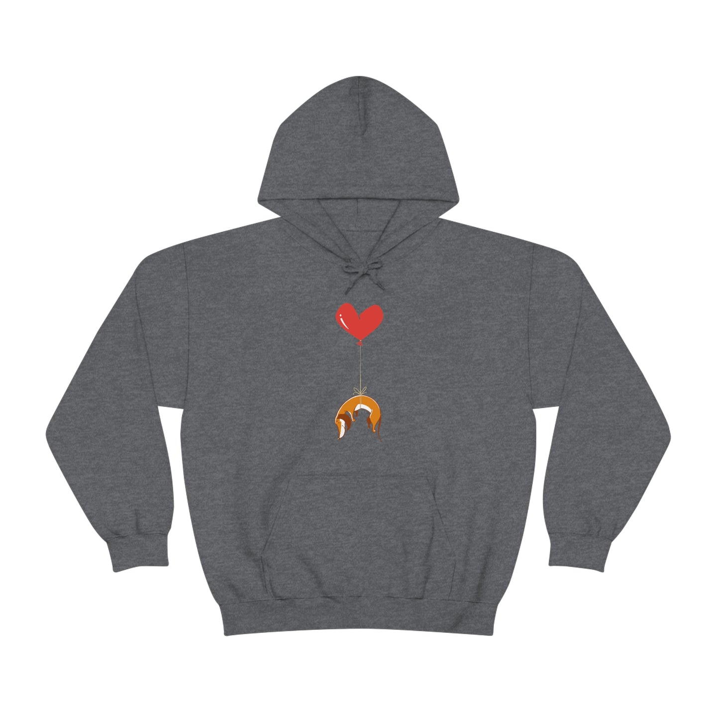 Dog on Heart Strings Women's Hooded Sweatshirt
