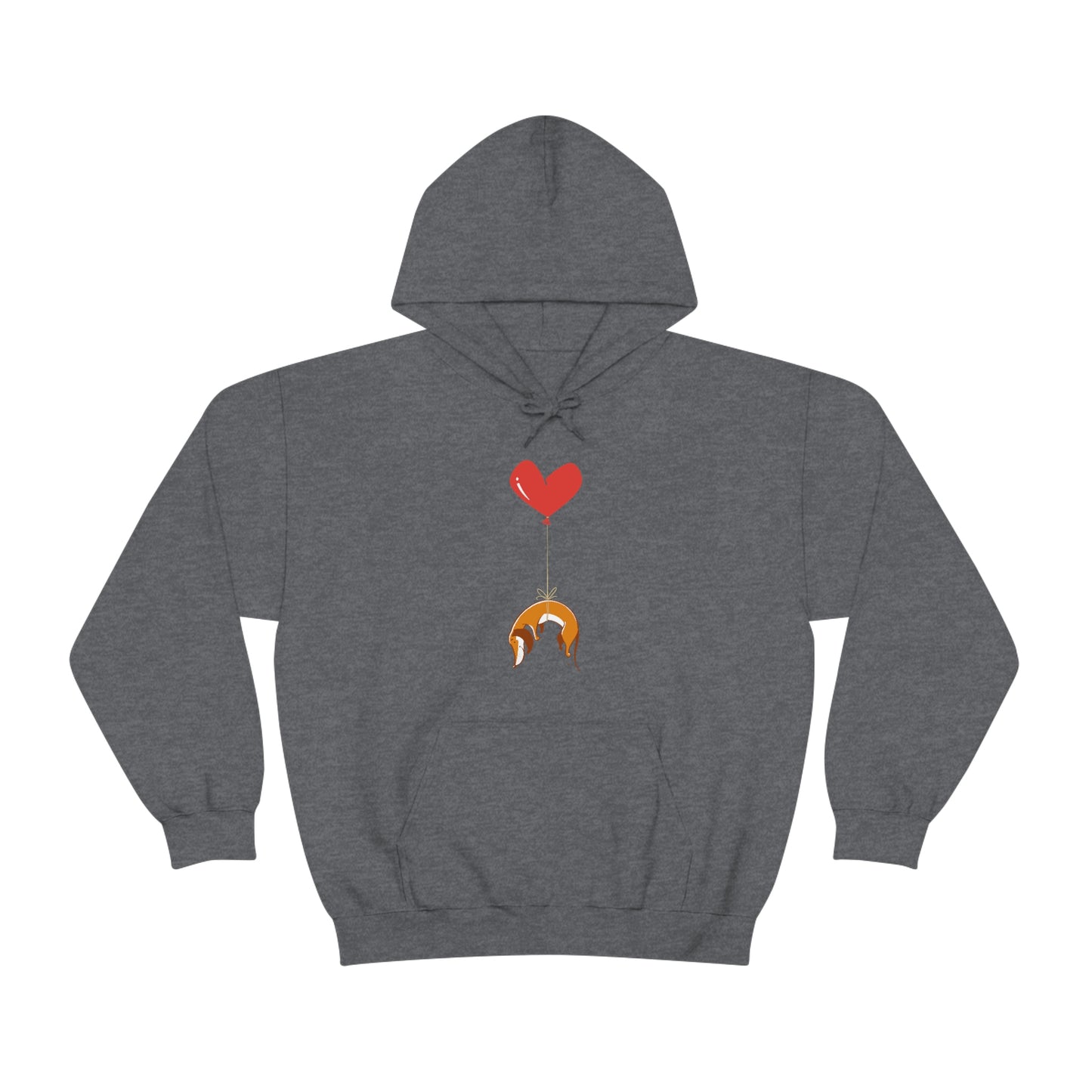 Dog on Heart Strings Hooded Sweatshirt