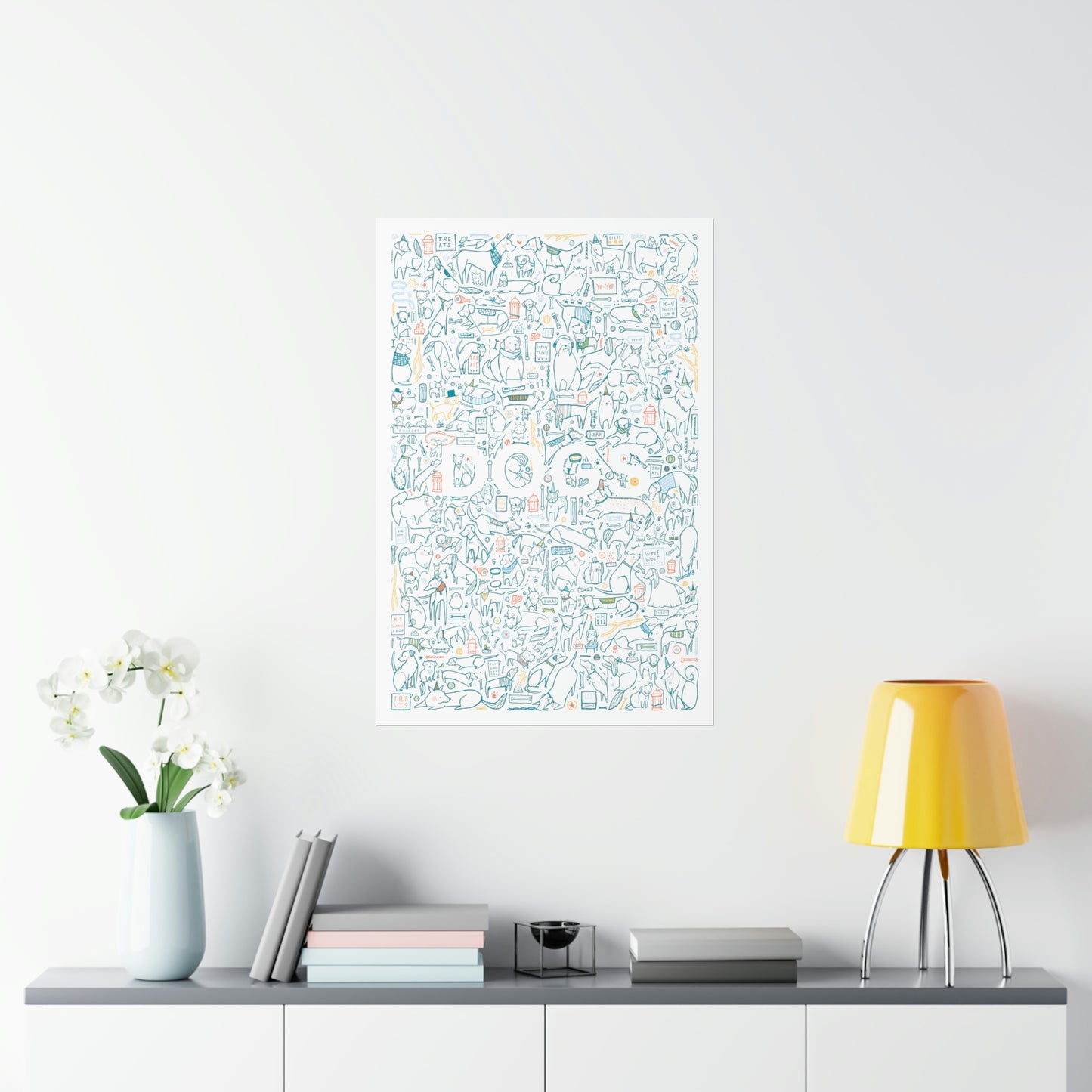 DOGS Premium Matte Vertical Poster