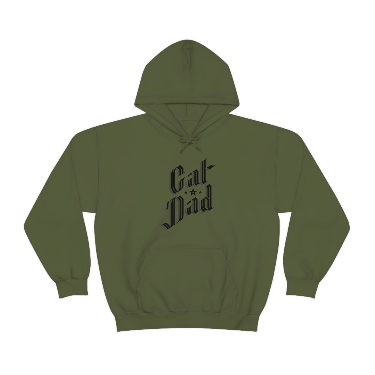 Sophisticated Cat Dad Hooded Sweatshirt