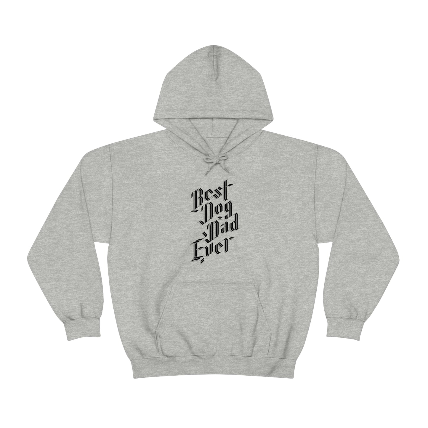 Best Dog Dad Ever Men's Hooded Sweatshirt