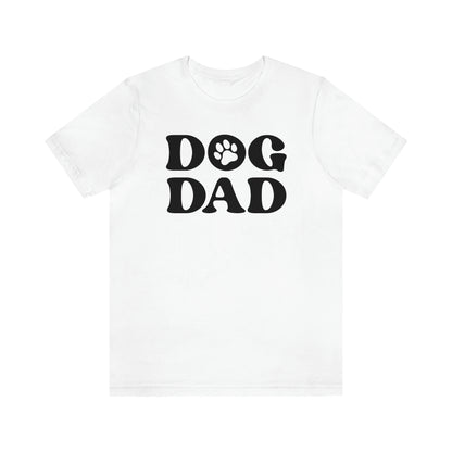 Dog Dad Graphic Tee [Large Print]