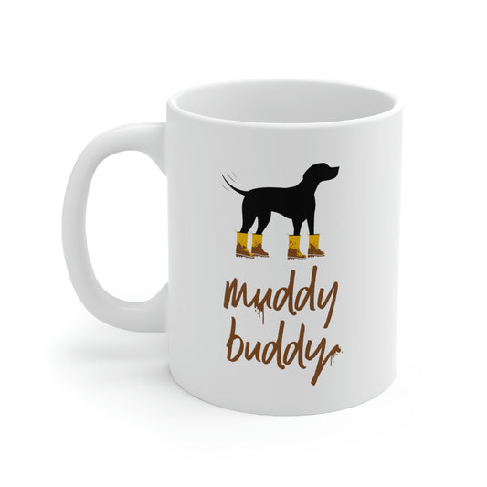 Muddy Buddy Ceramic Mug 11oz