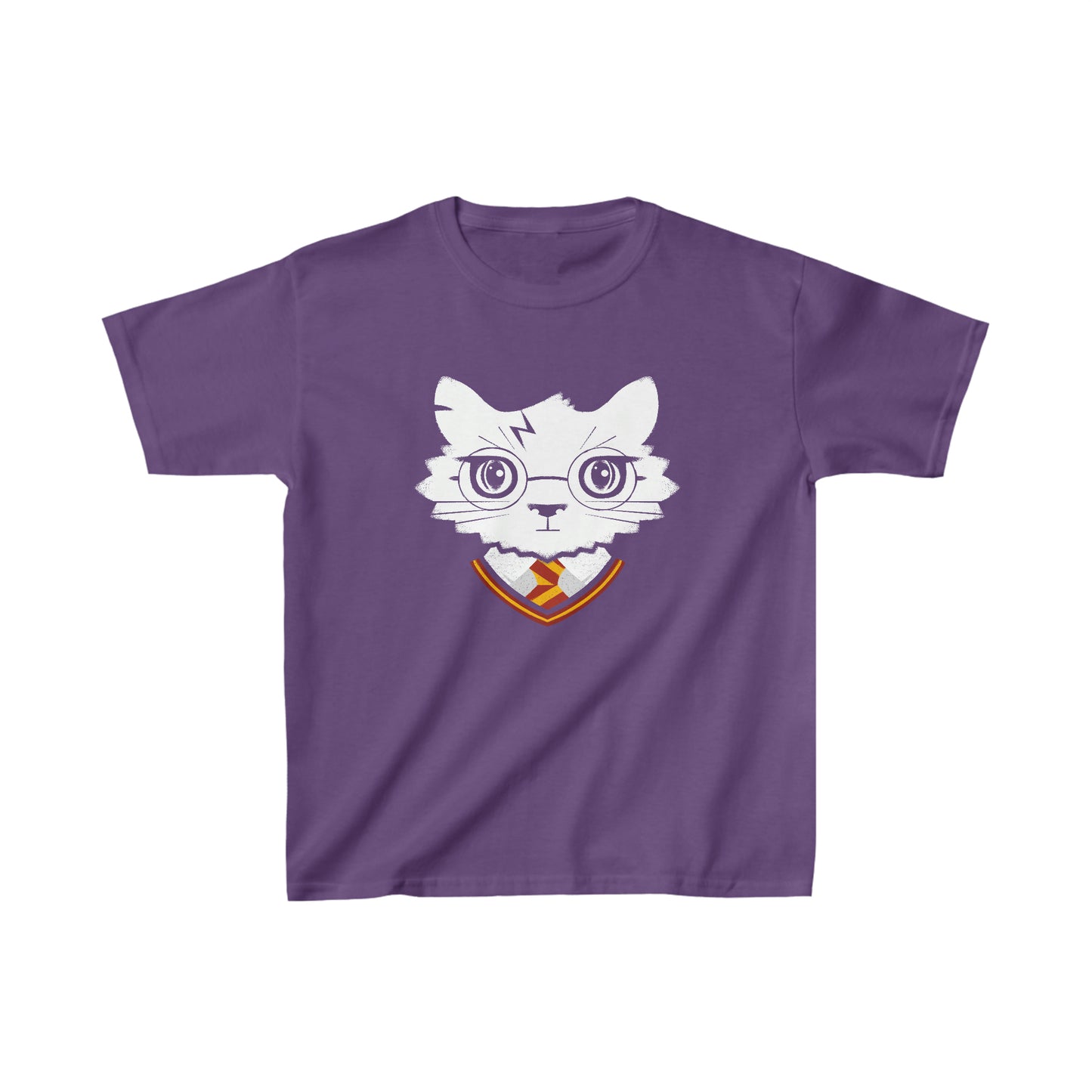Wizard Cat Kids' Tee – A Spellbinding Shirt for Playful Adventures!