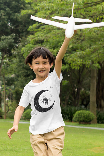 Moon Dog Kid’s Heavy Cotton Graphic Tee