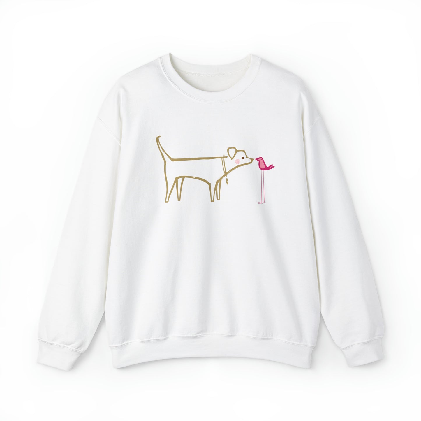 Dog & Bird Women's Heavy Blend Crewneck Sweatshirt