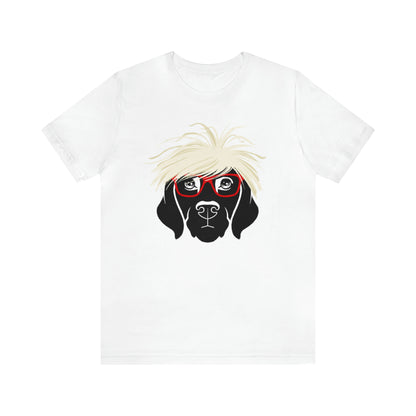 Pop Artist Dog Men's Graphic Tee