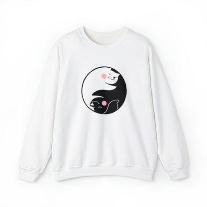 Yin Yang Women's Heavy Blend Crewneck Sweatshirt