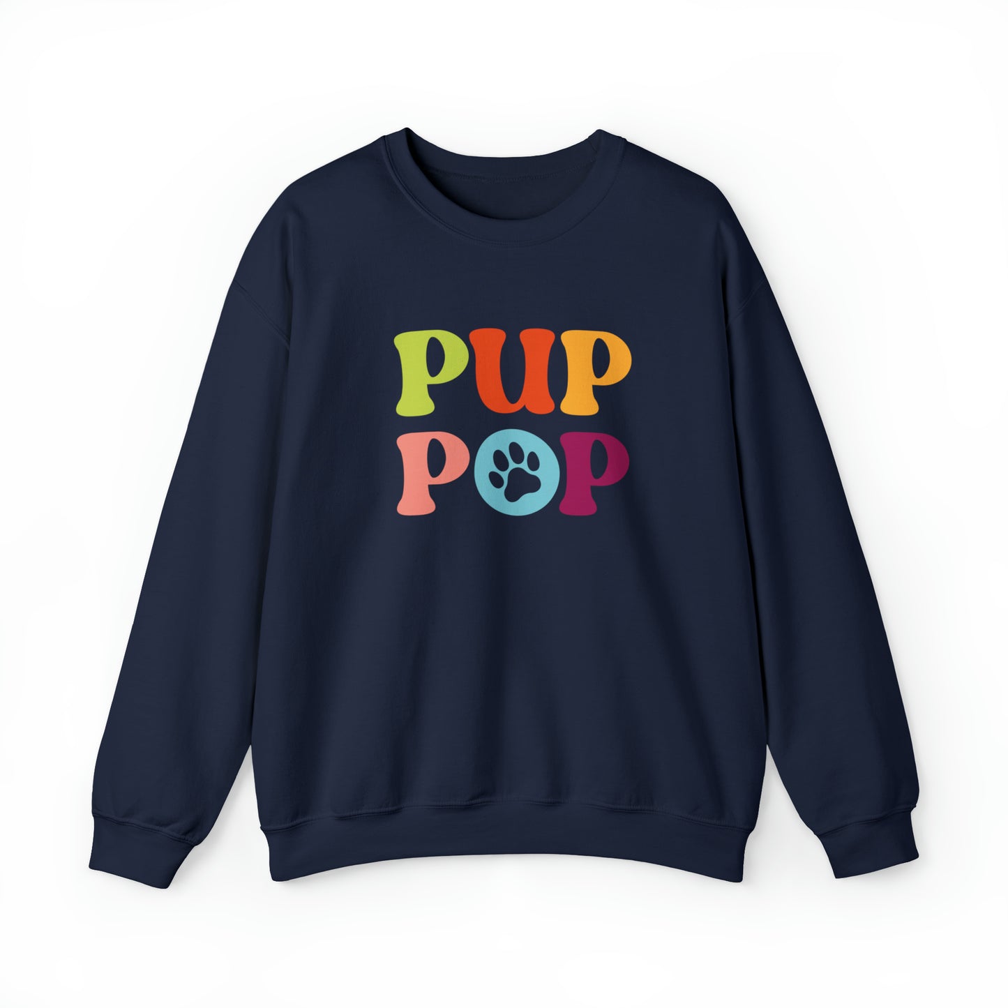 Pup Pop Men's Heavy Blend Crewneck Sweatshirt