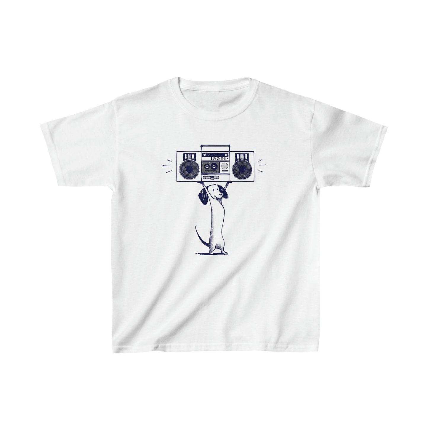 Boombox Dog Kid’s Heavy Cotton Graphic Tee