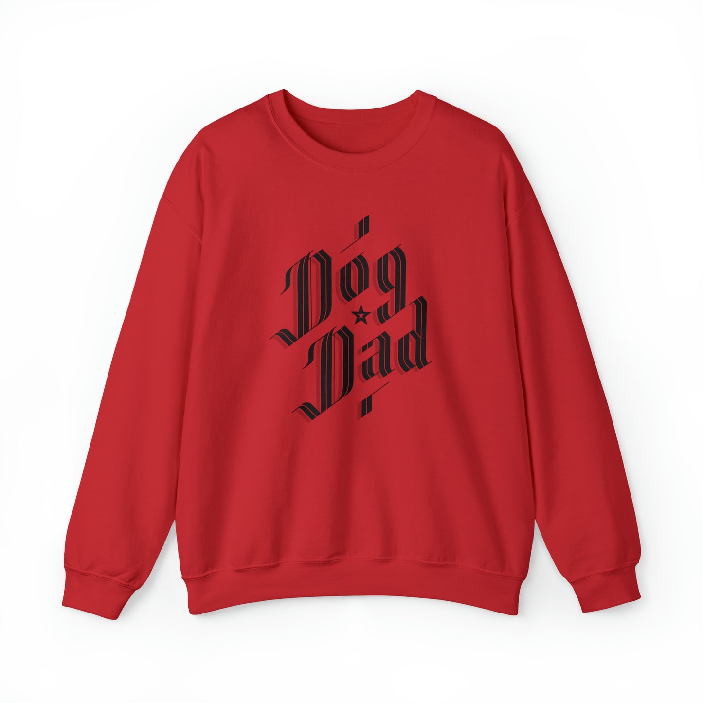 Sophisticated Dog Dad Men's Heavy Blend Crewneck Sweatshirt