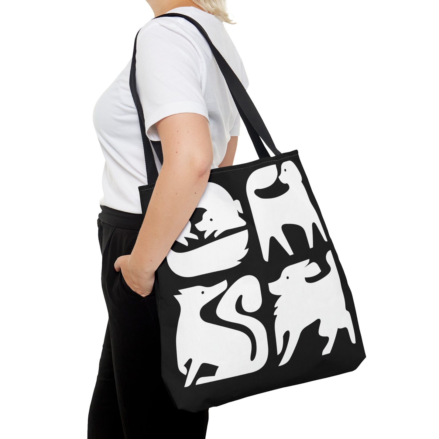 Graphic Dogs Tote Bag