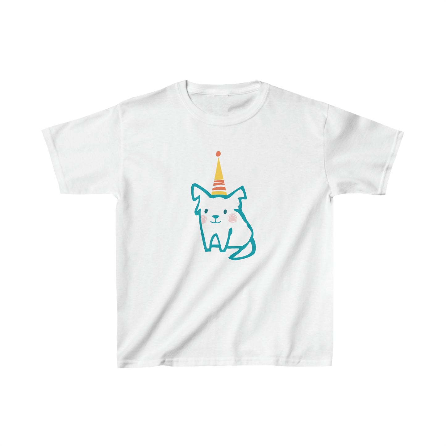 Birthday Dog Kid’s Heavy Cotton Graphic Tee