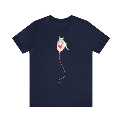 Cat on Heart Strings Women's Graphic Tee