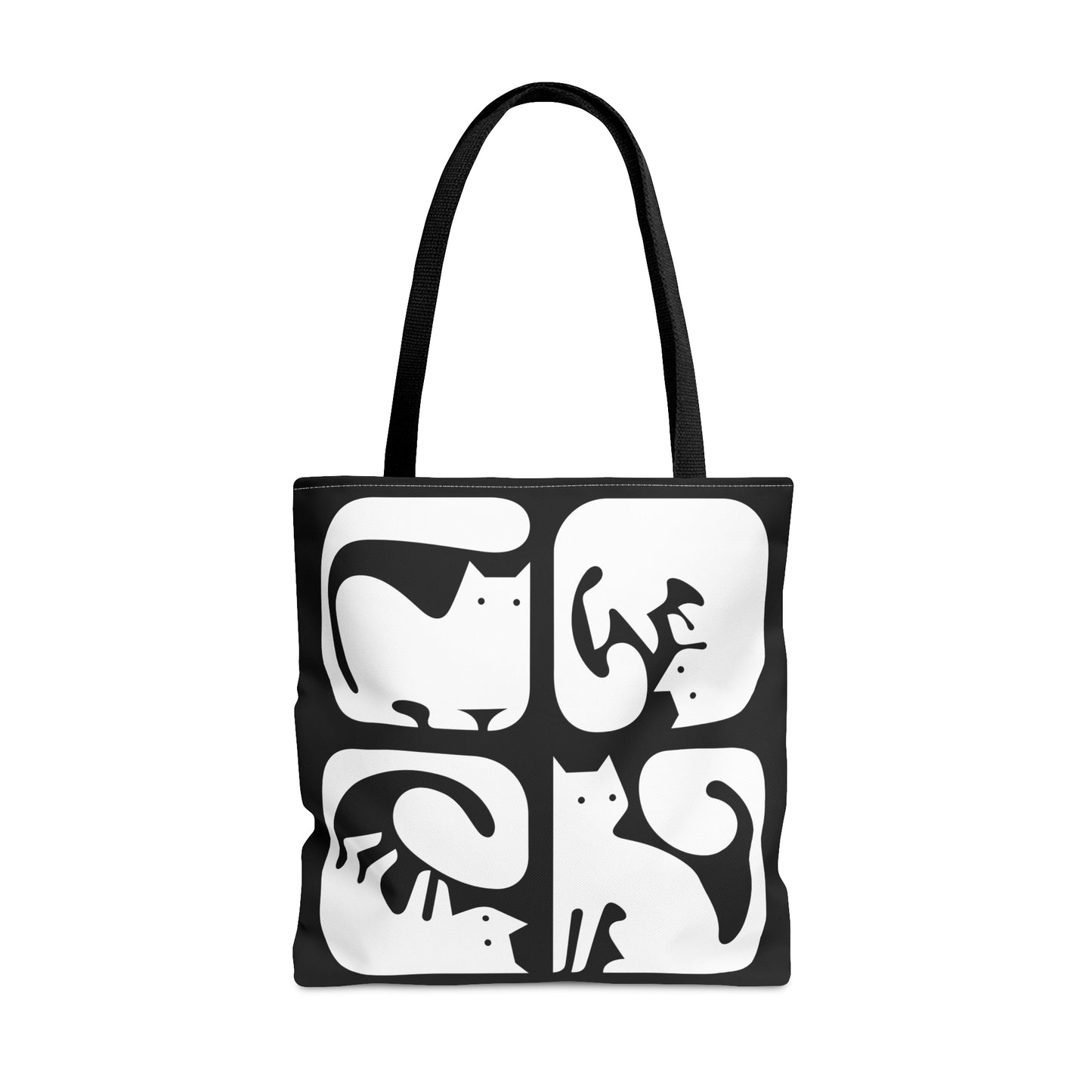 Graphic Cats Tote Bag