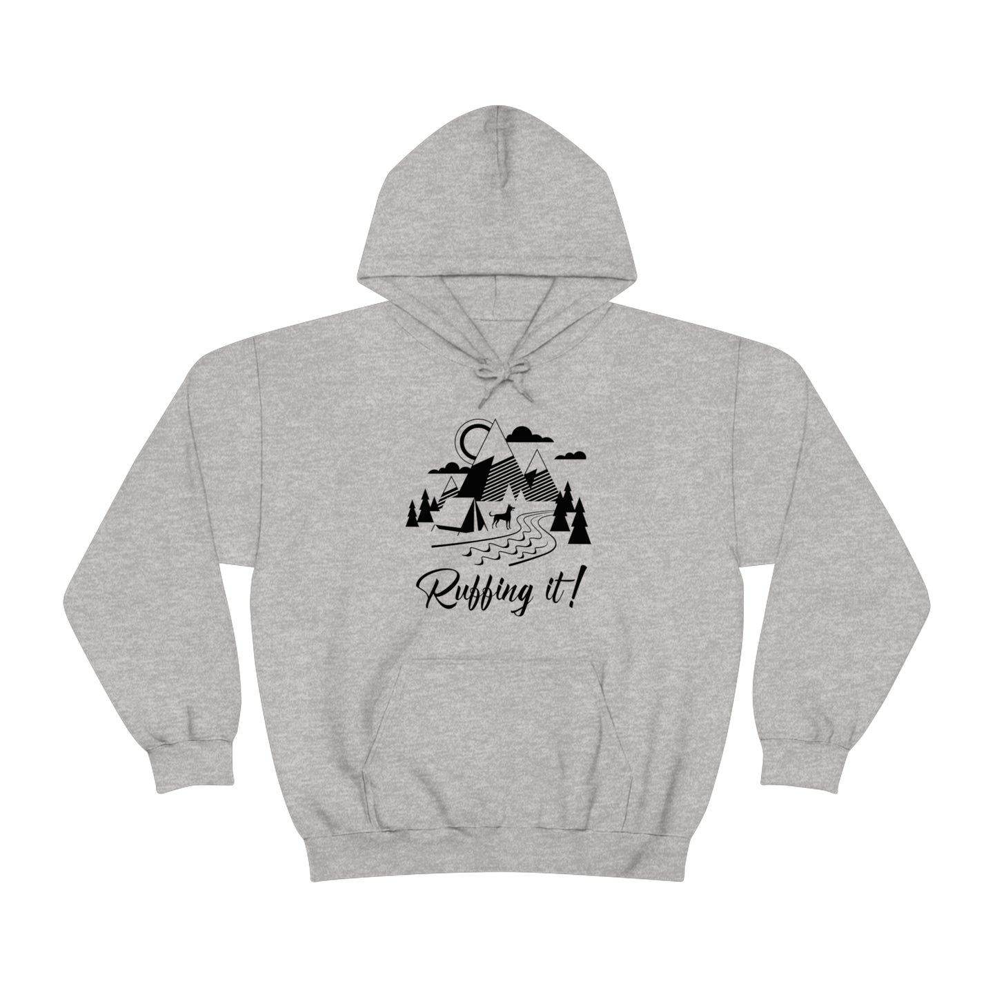 Ruffing It Men's Hooded Sweatshirt