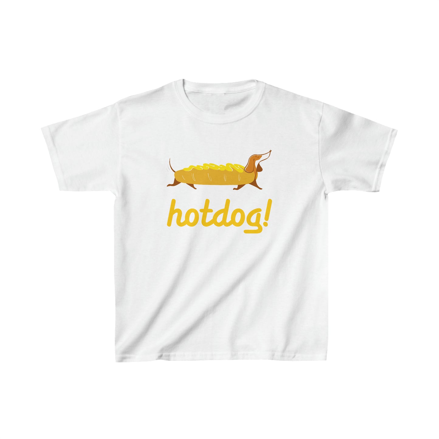 Hot Dog Kid's Heavy Cotton Tee