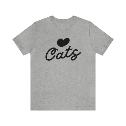 Love Cats Script Men's Graphic Tee