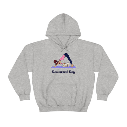 Downward Dog Women's Hooded Sweatshirt