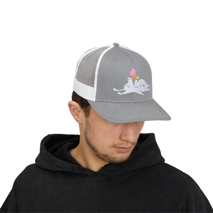 Icecream Pooch Snapback Trucker Cap