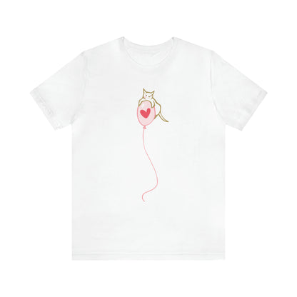 Cat Balloon Women's Graphic Tee