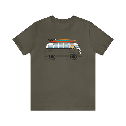 VW Van Surf Dog Men's Graphic Tee