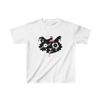 Zombie Cat Kid's Heavy Cotton Tee