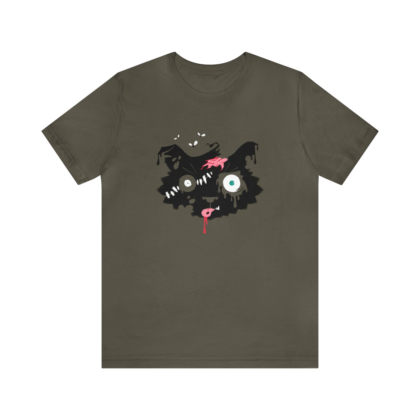 Zombie Cat Men's Graphic Tee