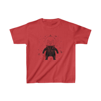 Dog in Space Kid's Heavy Cotton Tee