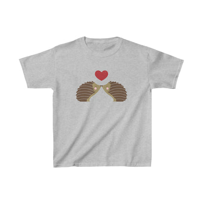 Hedgehog Love Kid's Heavy Cotton Tee