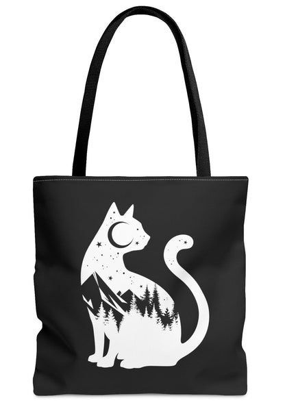Mountain Cat Tote Bag