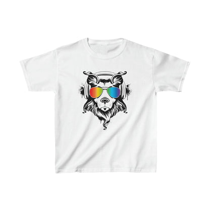 Music Dog Kid’s Heavy Cotton Graphic Tee