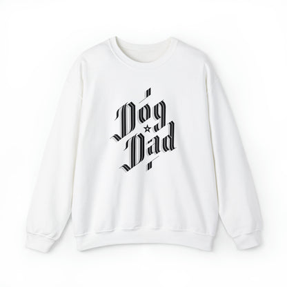 Sophisticated Dog Dad Men's Heavy Blend Crewneck Sweatshirt